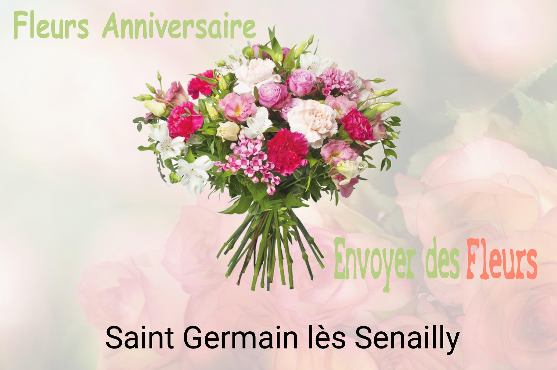 Bouquet de fleurs d’anniversaire livré à Saint-Germain-lès-Senailly