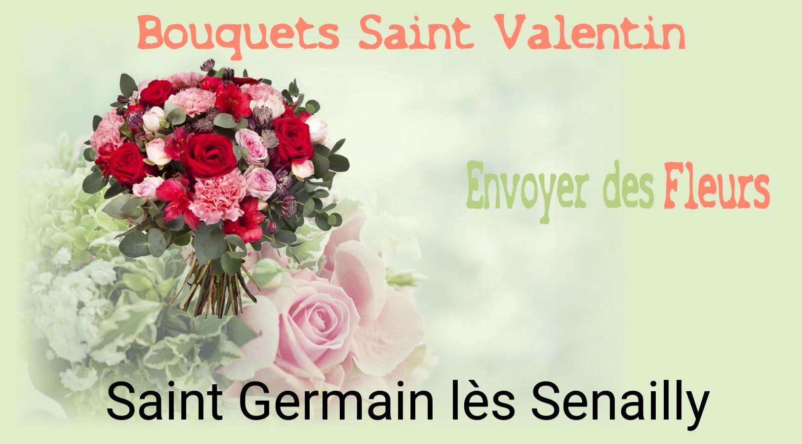 Roses de Saint-Valentin livrées à Saint-Germain-lès-Senailly